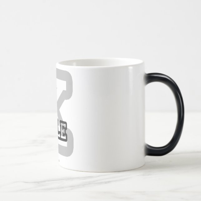 Taza Mágica K está para la col rizada (Derecha)