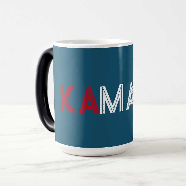 TAZA MÁGICA KAMALA HARRIS 2024 (Anverso izquierdo)