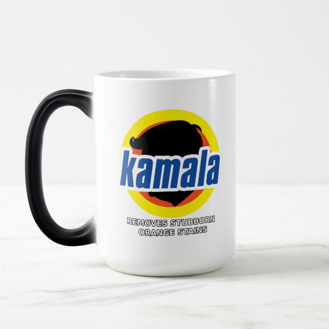 Taza Mágica Kamala retira a Naranja testaruda Stains (Izquierda)