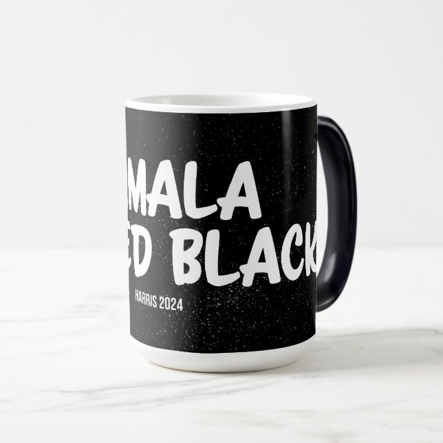 Taza Mágica Kamala Turn Black (Anverso derecho)