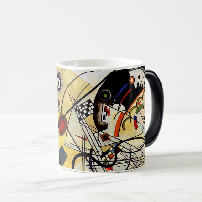 Taza Mágica Kandinsky - Línea Transversal (Anverso derecho)