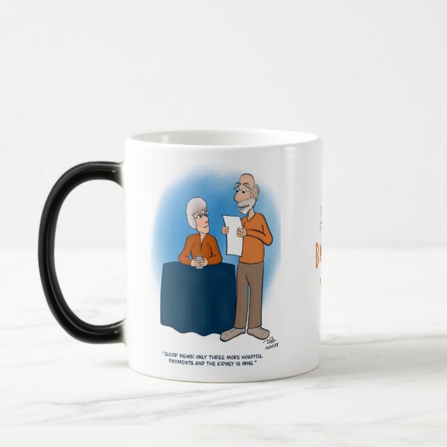 Taza Mágica Kidney Morphing Mug (Izquierda)