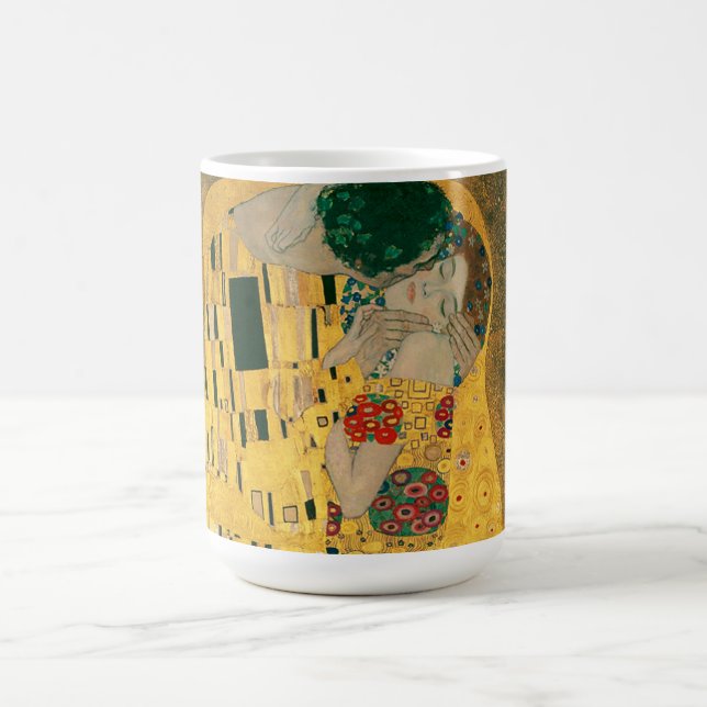 Taza Mágica Klimt // La pintura de besos (Centro)