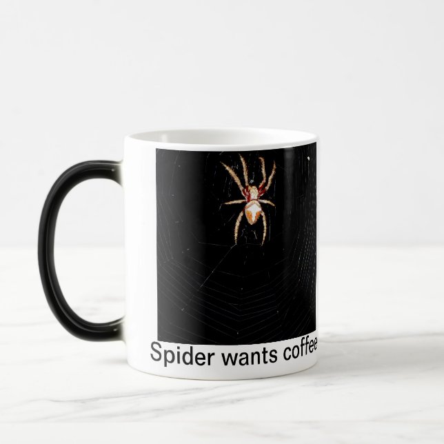 Taza Mágica La araña quiere el café (Izquierda)