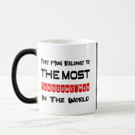 Taza Mágica La bruma mágica del hombre más guapo