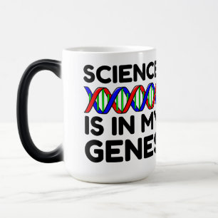Taza Mágica La Ciencia Está En Mis Genes