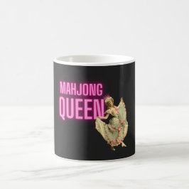 Taza Mágica La divertida vendimia Mahjong Queen