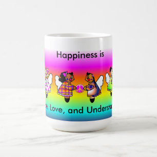 Taza Mágica La felicidad es…