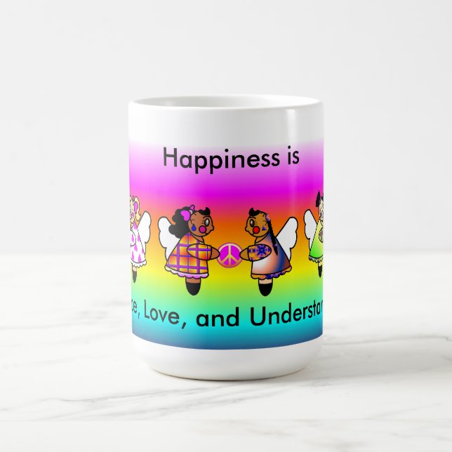 Taza Mágica La felicidad es… (Centro)