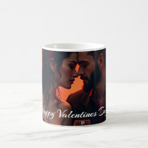 Taza Mágica La magia de San Valentín con la fraternidad románt