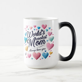 Taza Mágica La mamá más fría del mundo - Mugre mágica de los c