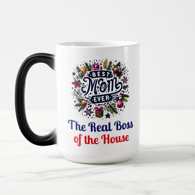 Taza Mágica La mejor madre de todos los tiempos (Izquierda)