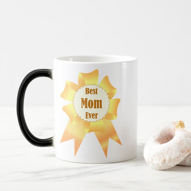 Taza Mágica La mejor madre de todos los tiempos la cinta galar (Con donut)