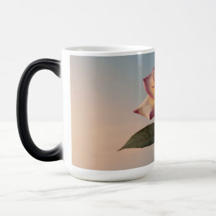Taza Mágica La Mug del girasol de la Hora Dorada - El cálido a