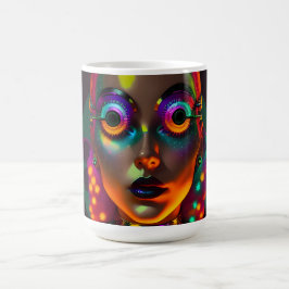 Taza Mágica La mujer eléctrica