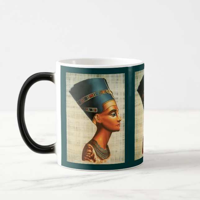 Taza Mágica La Reina Egipcia Nefertiti Antiguo Drinkware de Hi (Izquierda)