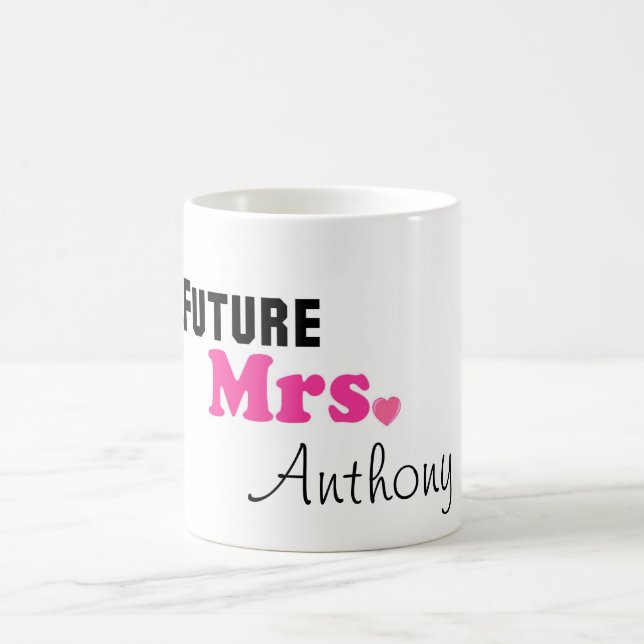 Taza Mágica La señora futura Custom Mug (Centro)