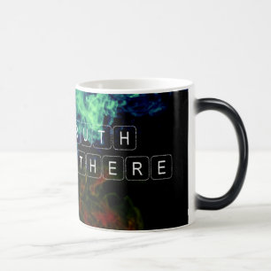 Taza Mágica La verdad está hacia fuera allí
