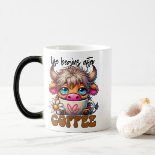 Taza Mágica La vida comienza después del café 