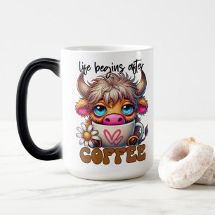Taza Mágica La vida comienza después del café 