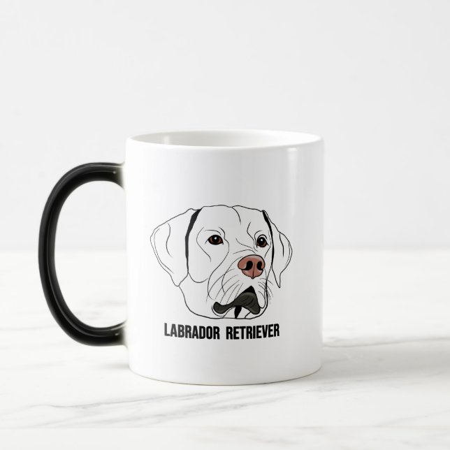 TAZA MÁGICA LABRADOR RETRIEVER (Izquierda)