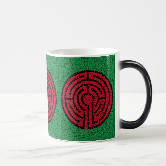 Taza Mágica LABYRINTH IX Morphing Mug (Derecha)