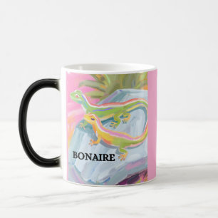 Taza Mágica lagarto látigo de Bonaire 