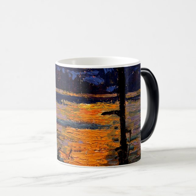 Taza Mágica Lago Canoe Sunset (Anverso derecho)