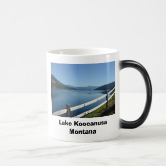 Taza Mágica Lago Koocanusa Montana del noroeste