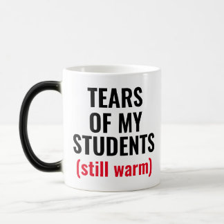 Taza Mágica Lágrimas De Estudiantes Divertidos Maestros De Mea