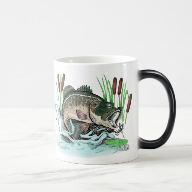 Taza Mágica Largemouth Bass (Derecha)