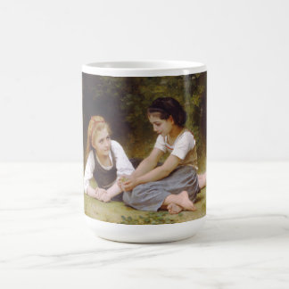 Taza Mágica Las amigas recogen nueces, Les Noisettes Bouguerea