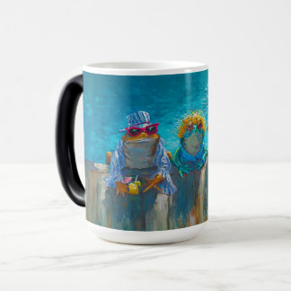 Taza Mágica "Las Chicas de la Piscina"