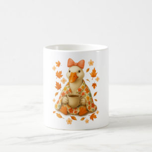 Taza Mágica Lazo de Coqueta de Ganso con Manta de Café Vibrac