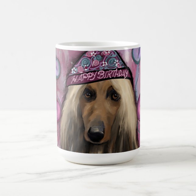 Taza Mágica Lebrel afgano              (Centro)