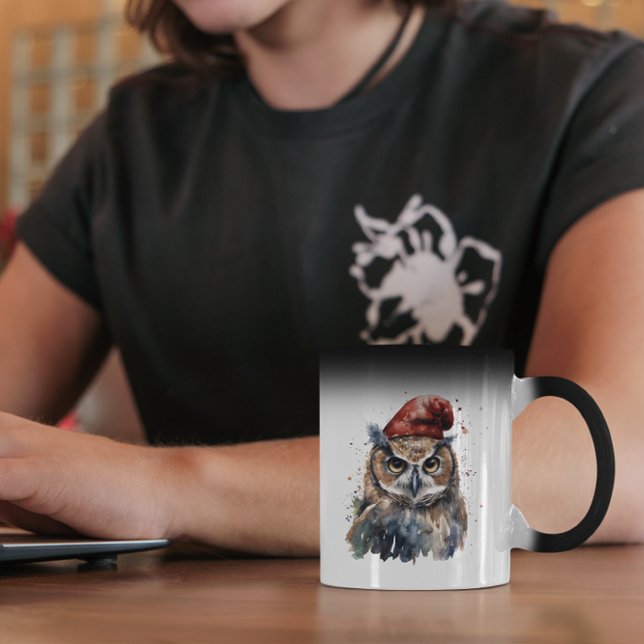 Taza Mágica Lechuza de invierno encantada (Subido por el creador)