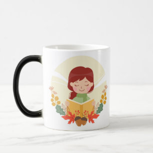 Taza Mágica Lector de otoño