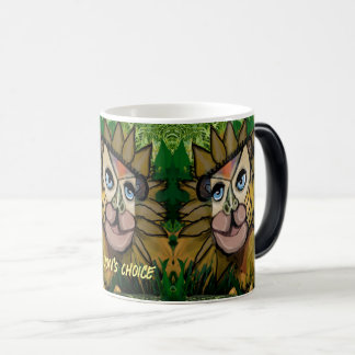 Taza Mágica León gráfico multimedia