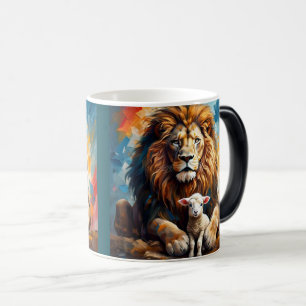 Taza Mágica León y cordero