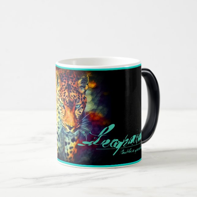 Taza Mágica Leopardo [Morphing Mug] (Anverso derecho)
