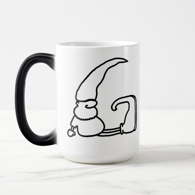Taza Mágica Letra genoma "G" morphing Mug (Izquierda)