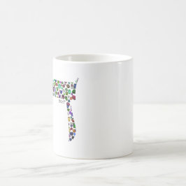 Taza Mágica Letra hebrea dalet