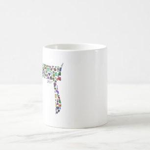 Taza Mágica Letra hebrea dalet