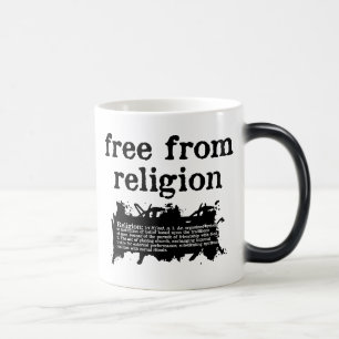 Taza Mágica Libre de la religión que cambia el calor