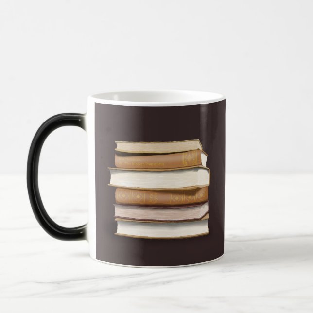 Taza Mágica Libros antiguos de la Academia Oscura (Izquierda)