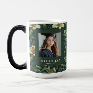 Taza Mágica Lilios de Moda Regalo de Graduación para Esposa