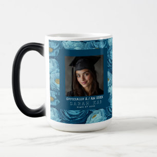 Taza Mágica Lindo Ranunculus Flor Universidad Graduación