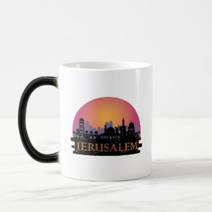 Taza Mágica Línea aérea de la ciudad vieja de Jerusalén - Viaj
