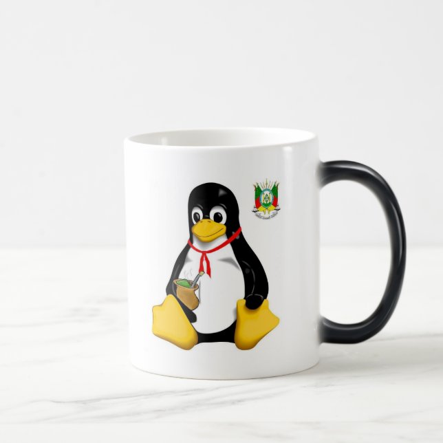 Taza Mágica Linux Galdério (Derecha)