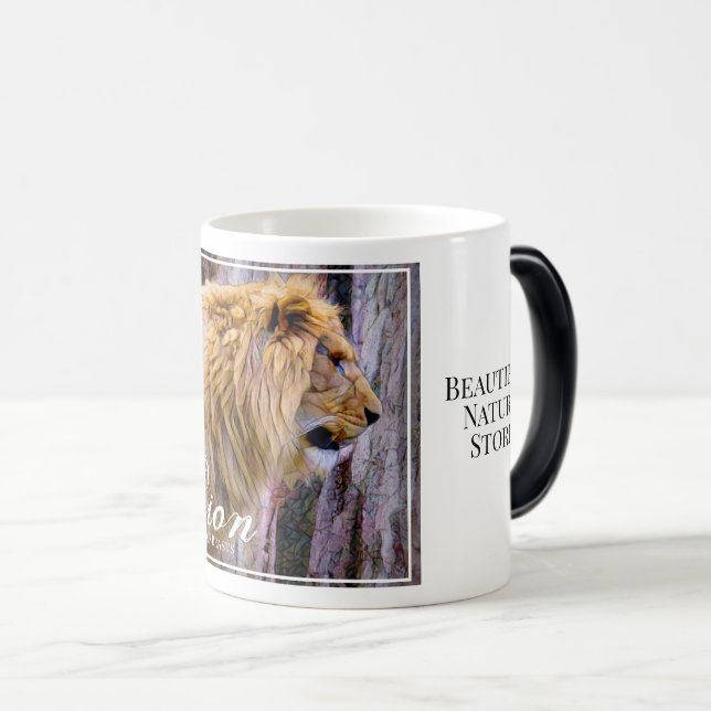 Taza Mágica Lion [Morphing Mug] (Anverso derecho)